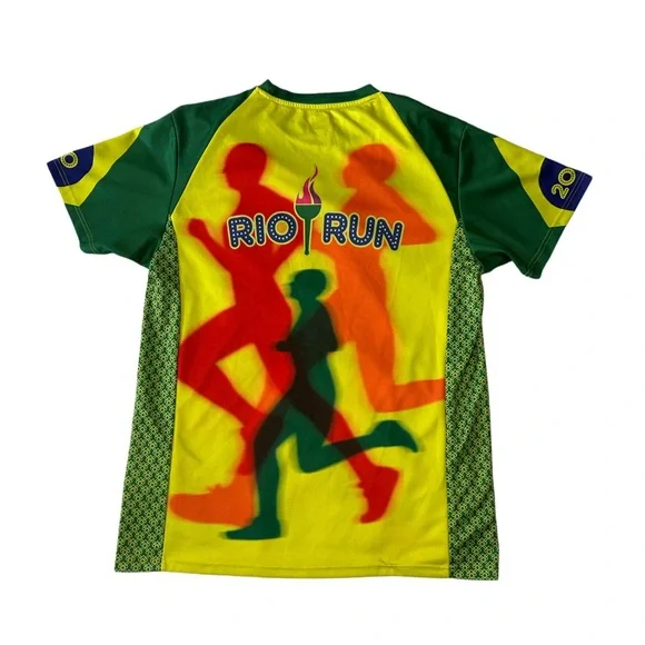 Rio Run T-Shirt | Size Medium (Very Rare Tee) - Picture 2 of 8